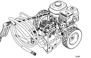 HYDRA CLEAN 804506 (1535) Cold Water Pressure Washer Breakdown, Parts, Pump, Repair Kits & Owners Manual.